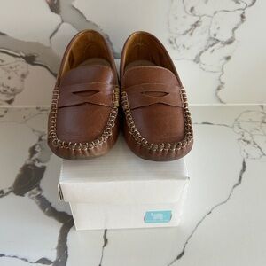 COPY - Elephantito Boys Leather Driving Moccasin. Size 12